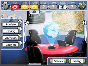 Augmented-Reality-Ansicht-Detektive